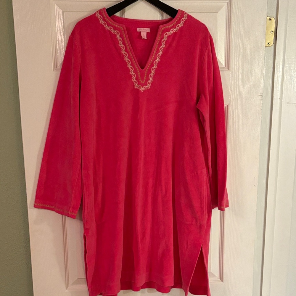 Lilly Pulitzer Terry Cloth Tunic Cover Up